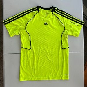 LAST CALL - Adidas highlight activewear T-shirt. Size S. Highlighter yellow.